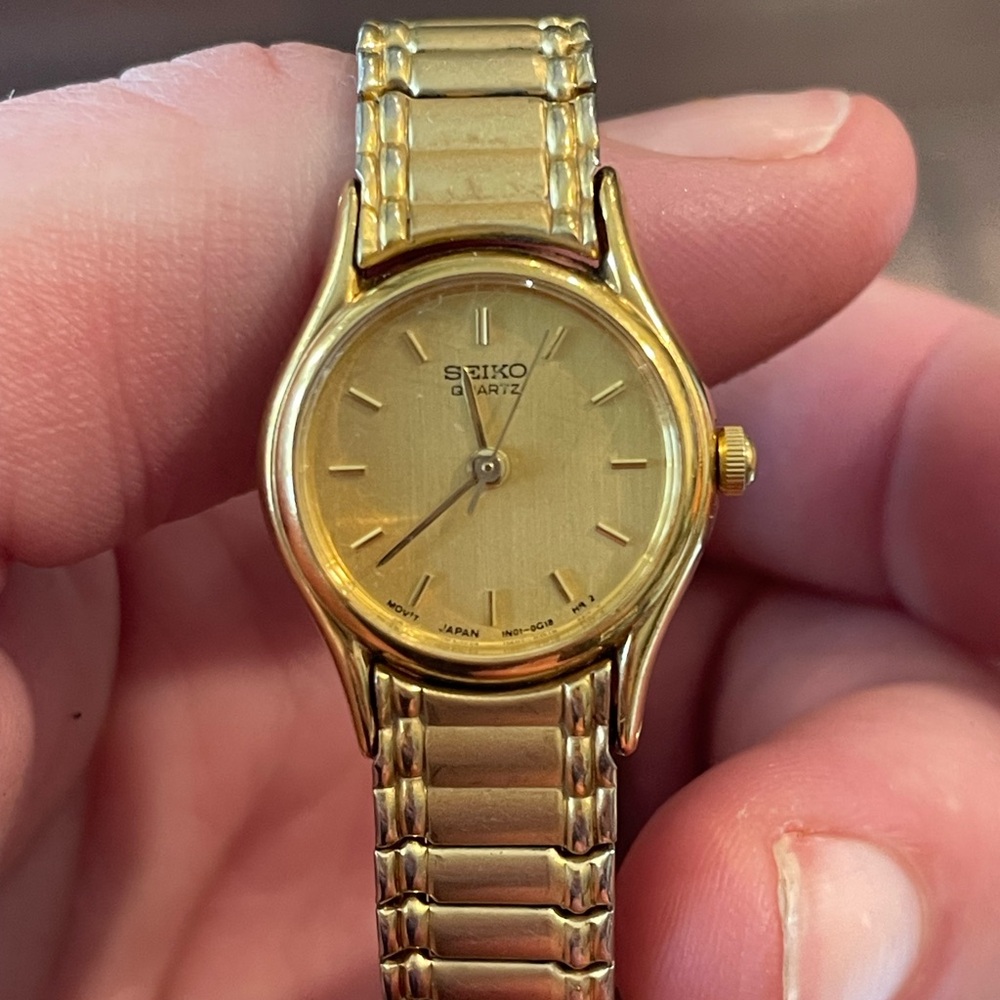 Seiko Gold Women's Bracelet Watch